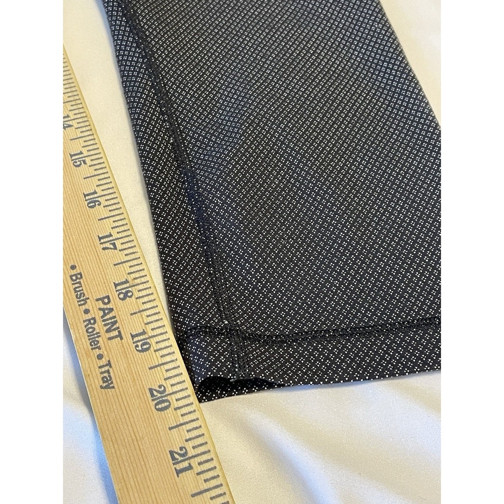 Lululemon Wunder Under Cropped Leggings Diamond Dot Black White No Size Tag - Picture 6 of 6
